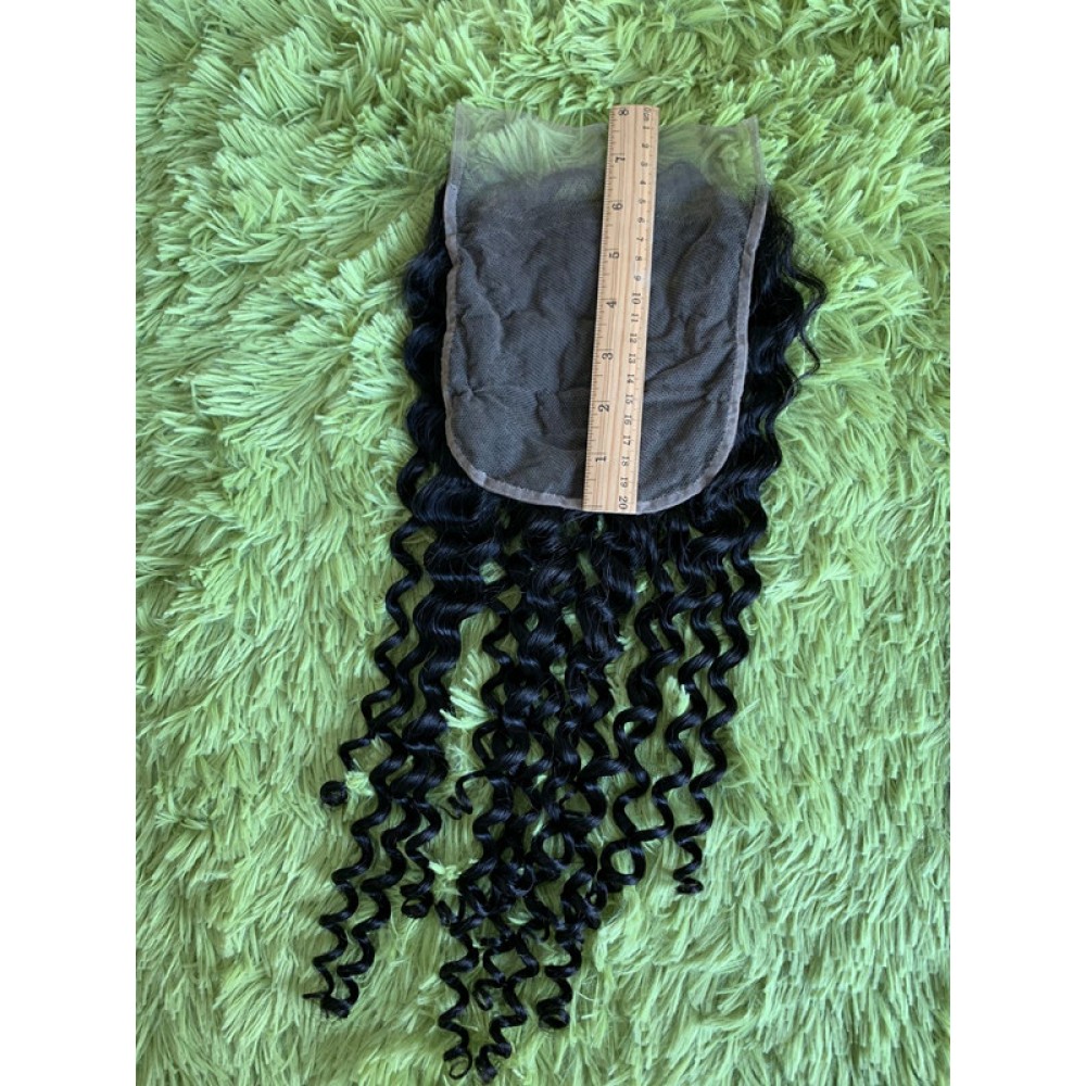 6x6 deep curly Virgin Human Hair normal brown Lace Closure Preplucked hairline 6x6 deep curly Virgin Human Hair normal brown Lace Closure Preplucked hairline