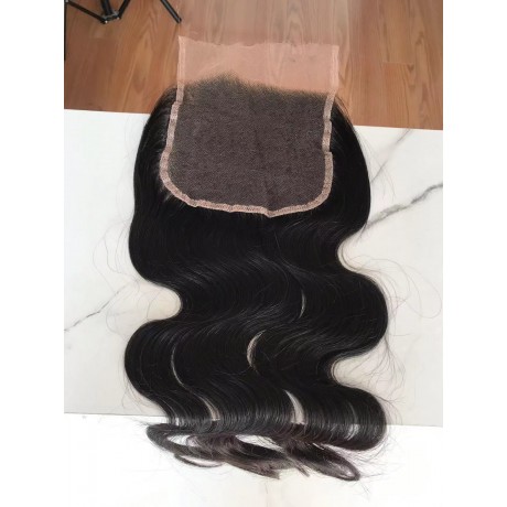 6x6 HD Lace Closure Silky Straight / Body wave HD Lace Closure preplucked hairline fedex free shipping