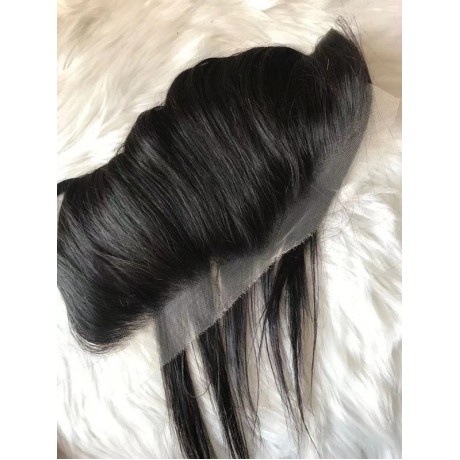 13x6 HD lace frontal with small knots virgin human hair 16-20inch in stock ! LS4271