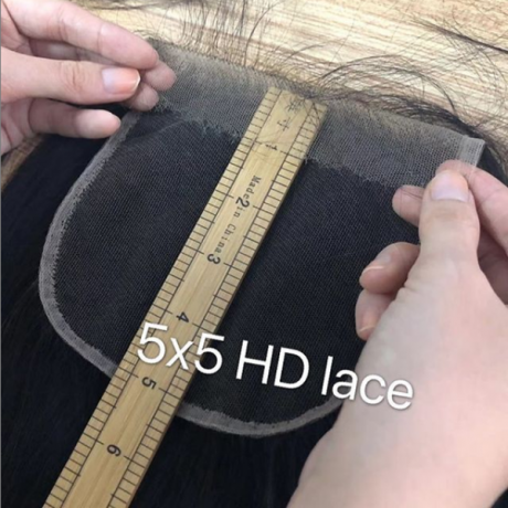 Best 5x5 HD Lace Closure Straight & Body Wave DHL fast free shipping
