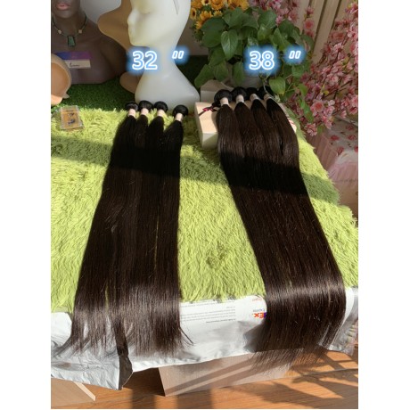 10A+ Indian Virgin Human Straight Hair Bundles  3pcs