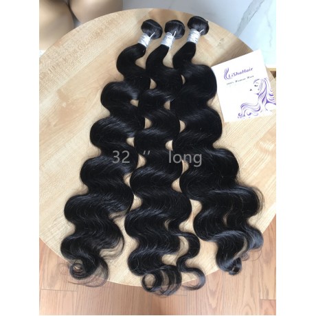 10A+ Indian virgin human hair bundles body wave weaving wefts 3pcs lot in stock