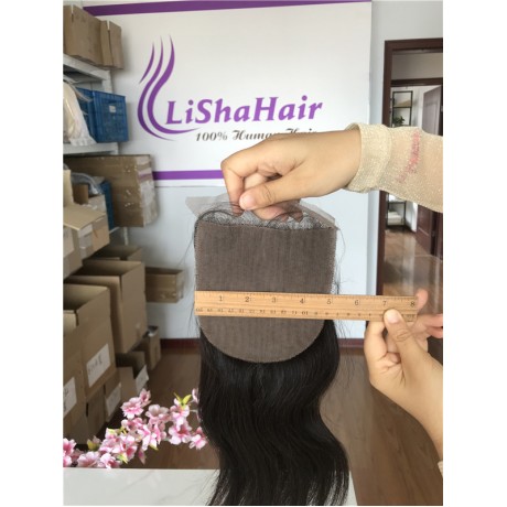 Lisha Hair Silky Straight 5x5 silk top Lace Closure Fast Free Shipping