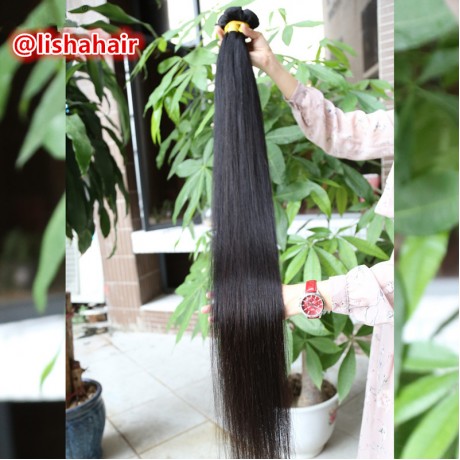 10A Straight Hair Bundles Brazilian Hair Weave Bundles 100% Human Hair Bundles Natural Color  Remy Hair Weave 3pcs