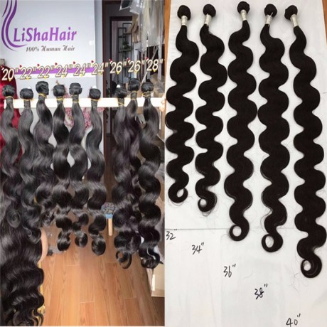 10A+ Indian virgin human hair bundles body wave weaving wefts 3pcs lot in stock