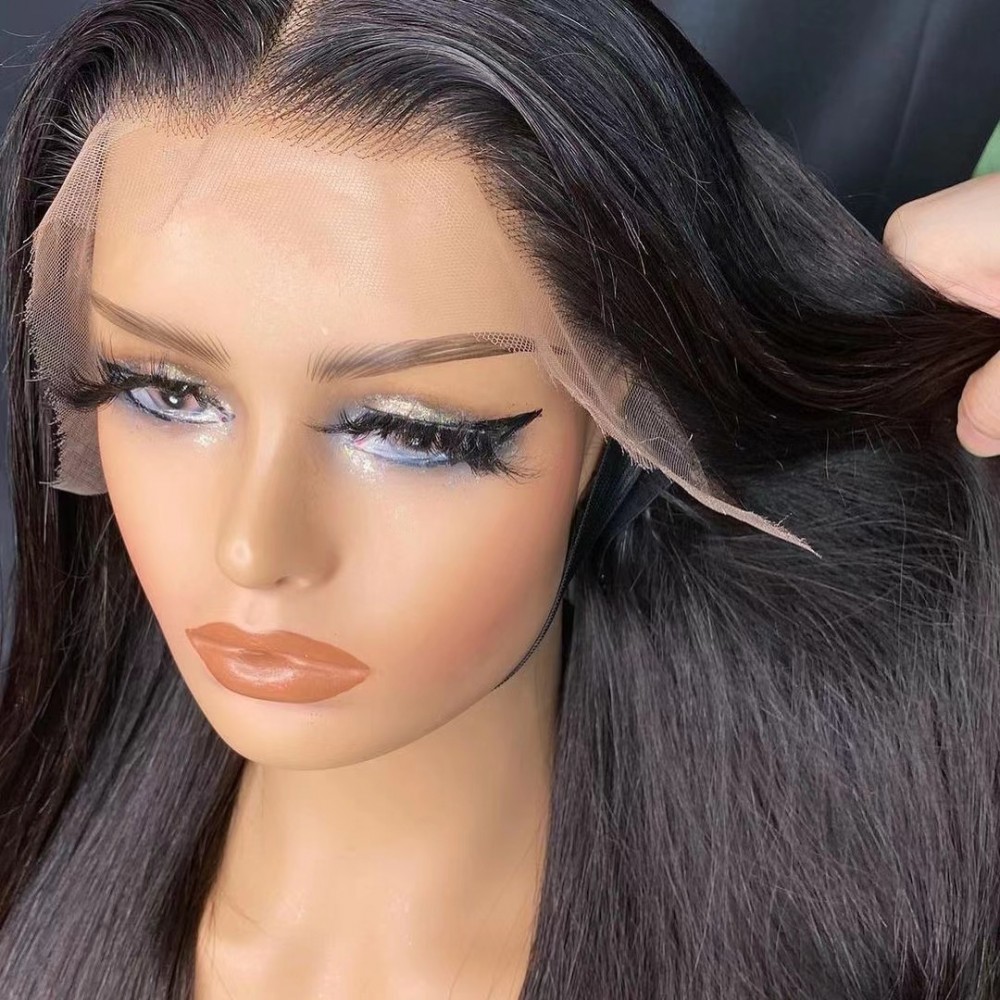 180% density 13x4 HD Lace Front Wigs Silky Straight Brazilian Virgin remy human Hair pre plucked hairline 180% density 13x4 HD Lace Front Wigs Silky Straight Brazilian Virgin remy human Hair pre plucked hairline