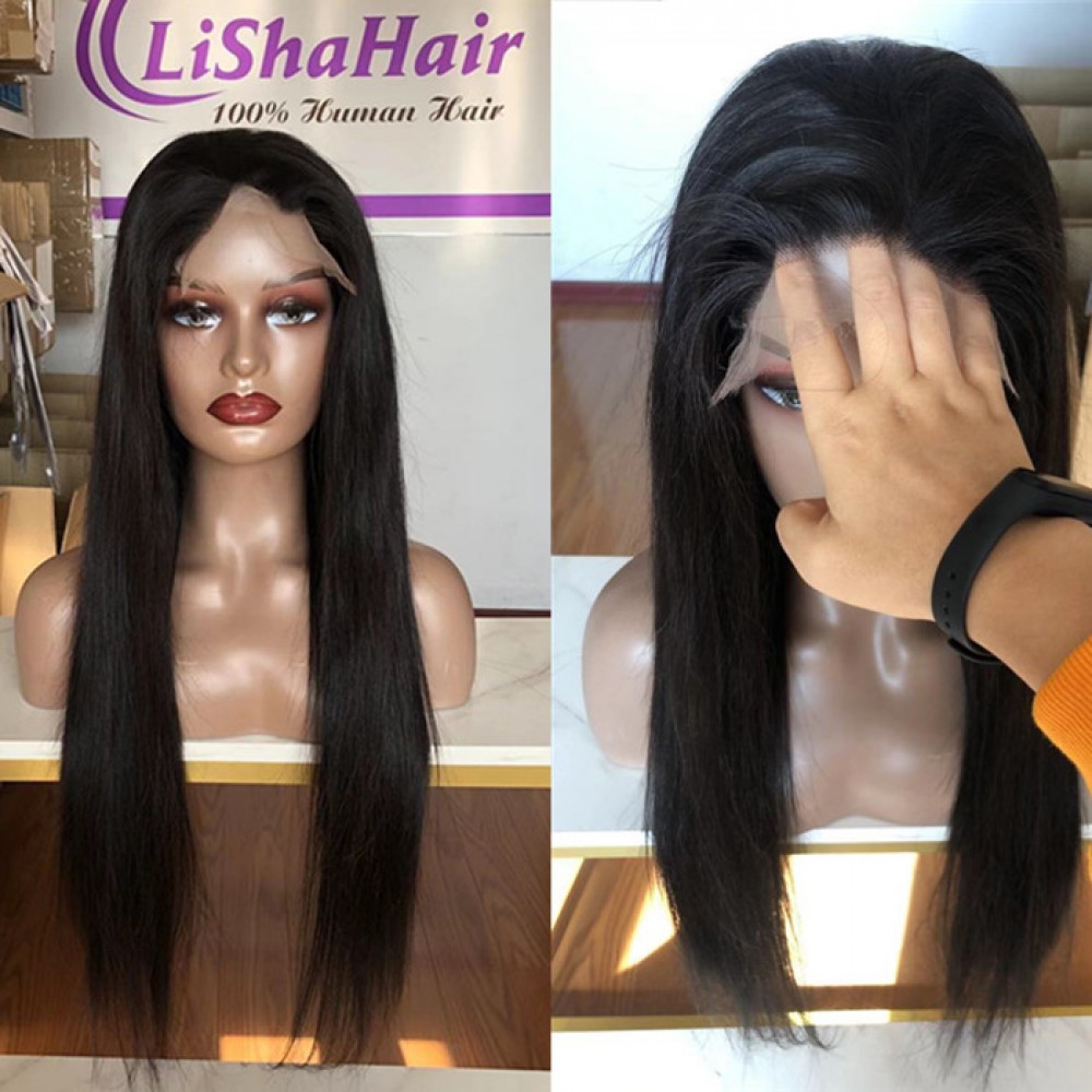 6x6 HD Lace Closure Wig pre plucked hairline Virgin Human Hair silky straight 6x6 HD Lace Closure Wig pre plucked hairline Virgin Human Hair silky straight