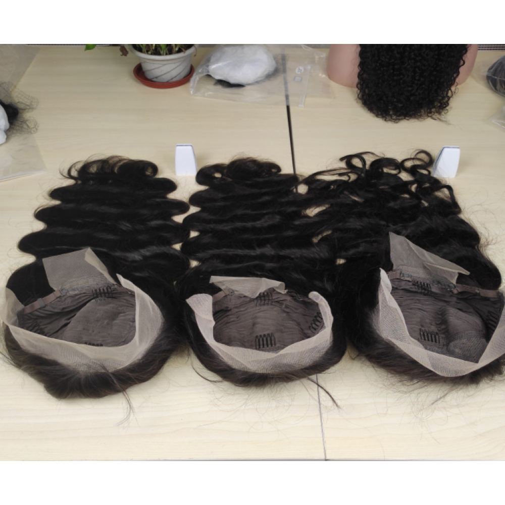 Body Wave transparent Lace Front Human Hair Wigs Brazilian Frontal Wig