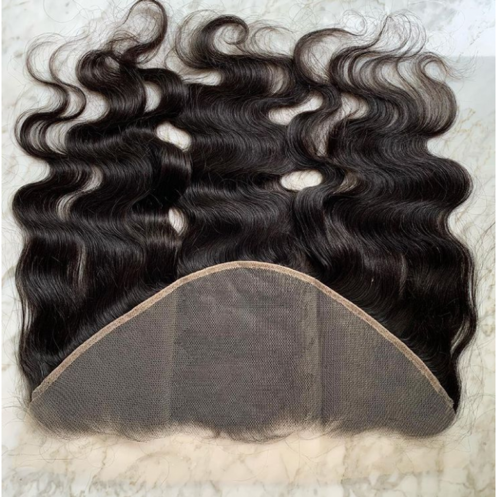 Brazilian Body Wave Lace Frontal Free Part Ear to Ear Human Hair Lace Closure Size 13x6 inch Natural Color Brazilian Body Wave Lace Frontal Free Part Ear to Ear Human Hair Lace Closure Size 13x6 inch Natural Color