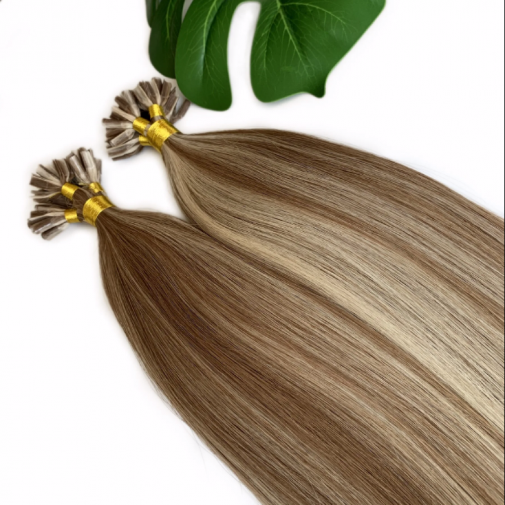 Virgin human U Tip Keratin Hair extensions #P8/60 Virgin human U Tip Keratin Hair extensions #P8/60
