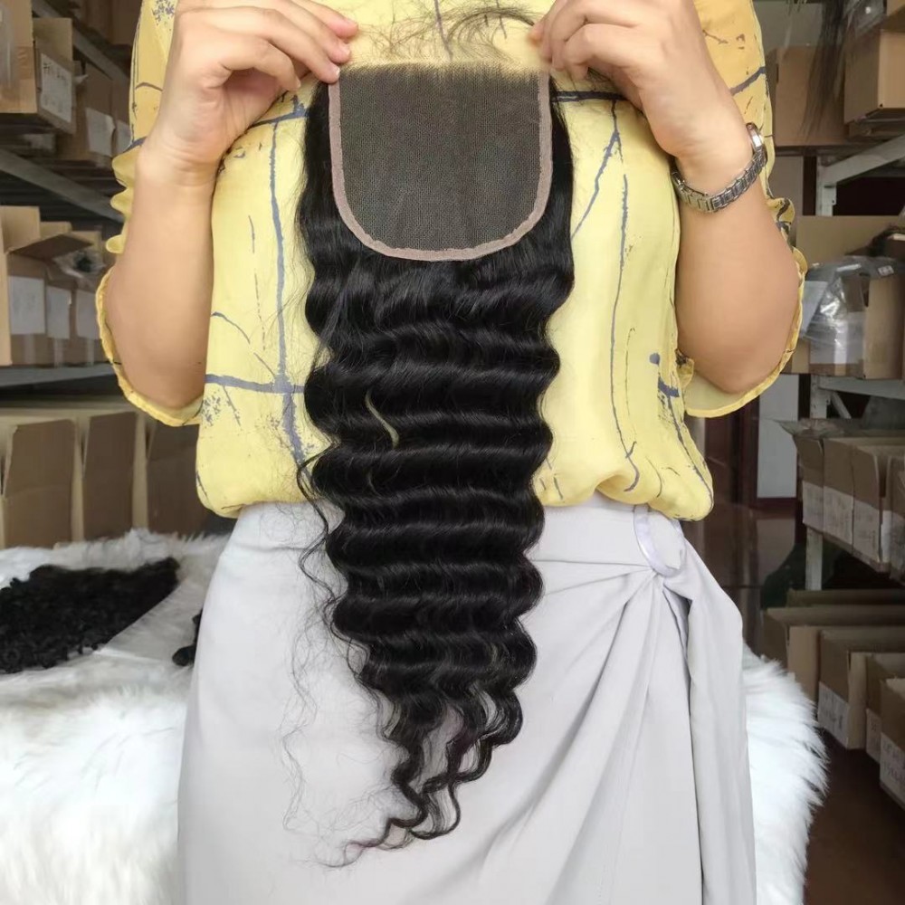 5x5 Hd Lace Closure Loose Deep Wave Style Pre Plucked Hairline With Baby Hair 5x5 Hd Lace Closure Loose Deep Wave Style Pre Plucked Hairline With Baby Hair
