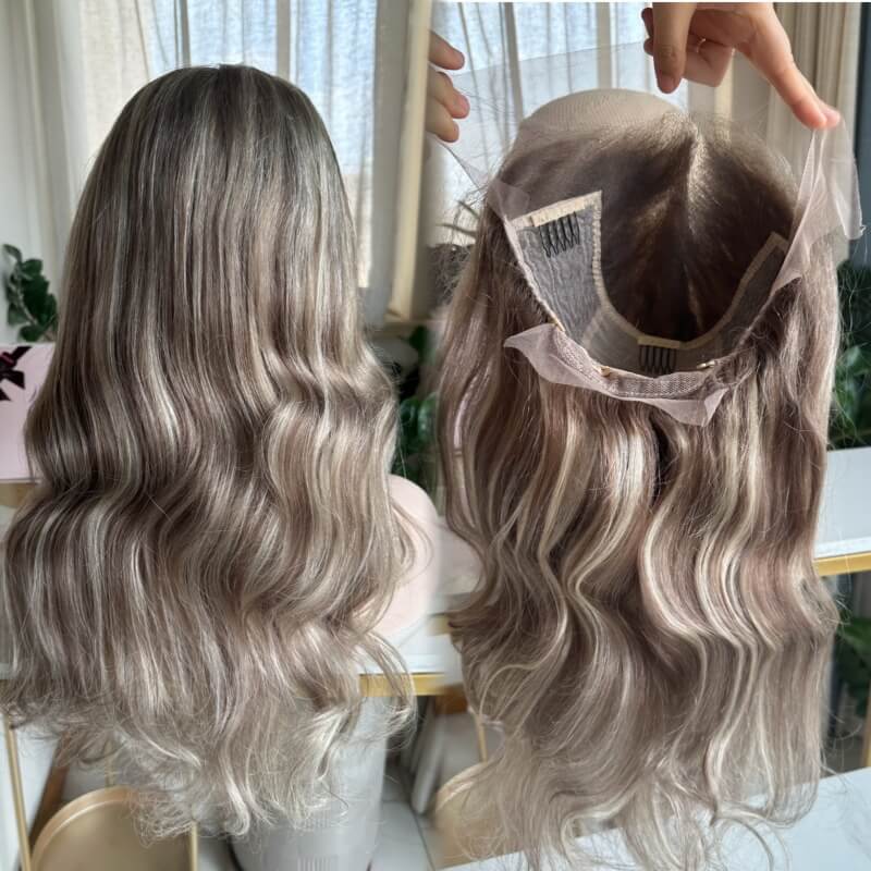 P27/30 13x6 Lace Frontal Wigs Body Wave 180% Density Brazilian Human Hair 12inch-30 Inch