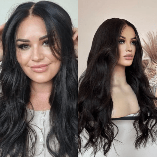 Pre-Bleached Knots Natural Hairline Glueless Body Wave 13x6 HD Lace Front Wig Body Wave 180% Density