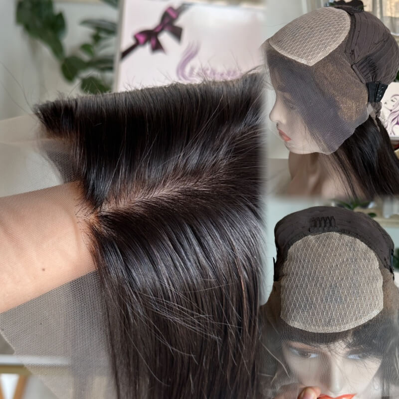 Undetectable Silk Top Wig  Pre-bleached Knots For Seamless Natural Hairline 
